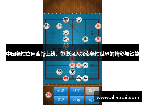 中国象棋官网全新上线，带您深入探索象棋世界的精彩与智慧